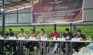 KPU Dumai gelar coffee morning bersama Stakeholder